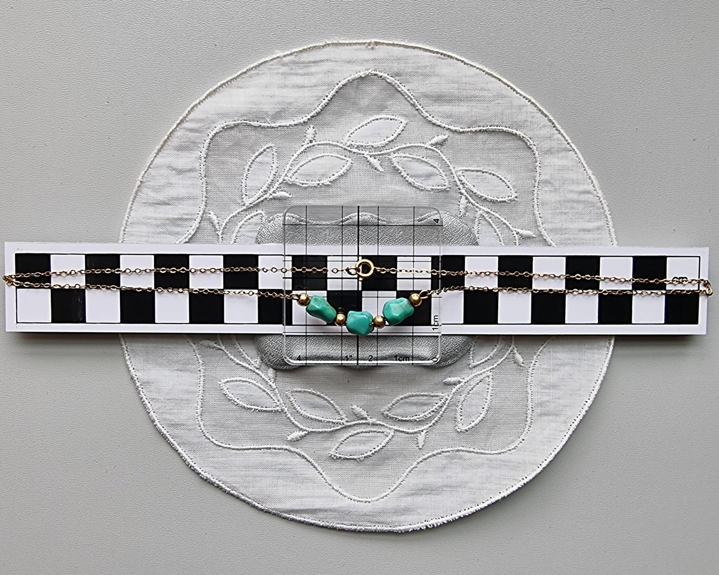 Necklace - Green Turquoise Beads Necklace