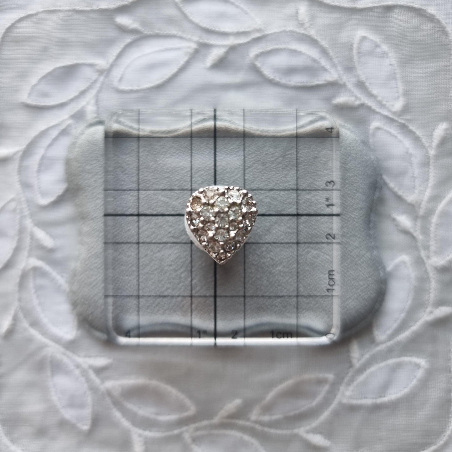 Posts - Swarovski Crystal Heart Stud Earrings