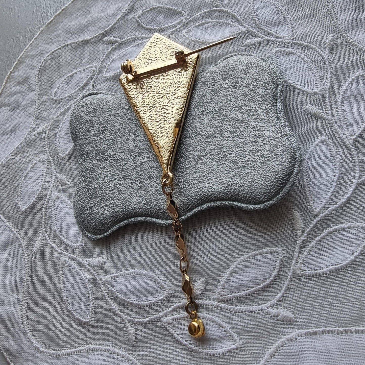 Brooch - Multicoloured Crystal Kite Brooch