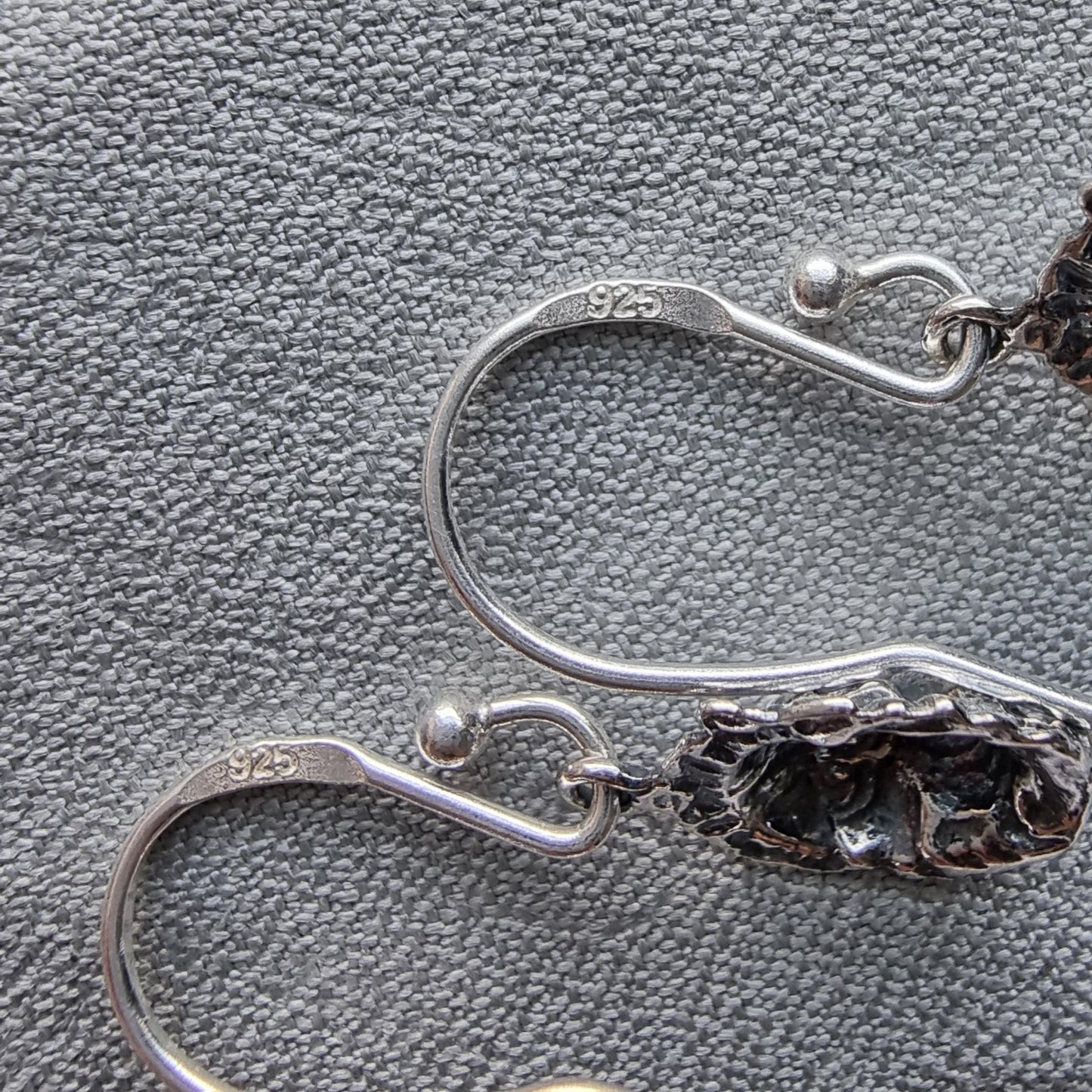 Hooks - Sterling Silver Lion Head Drops Hook Earrings