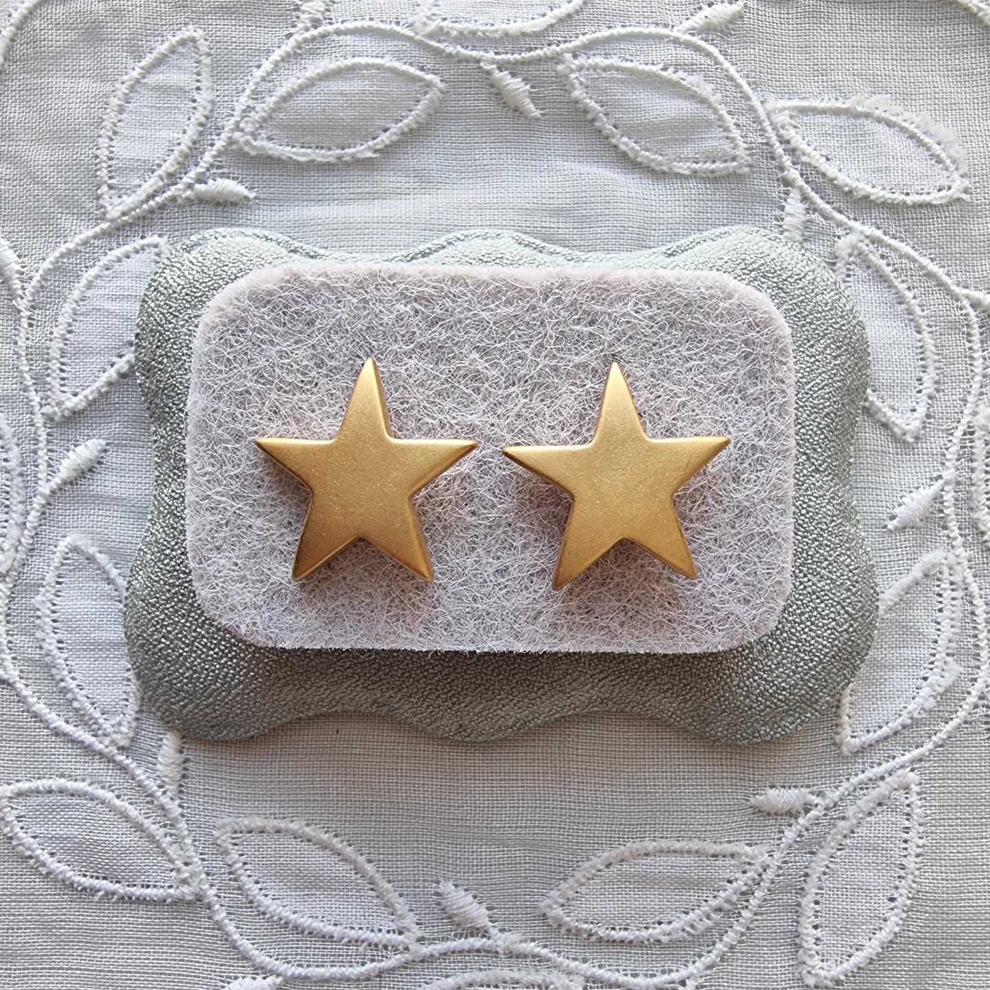 Posts - Gold Star Stud Earrings