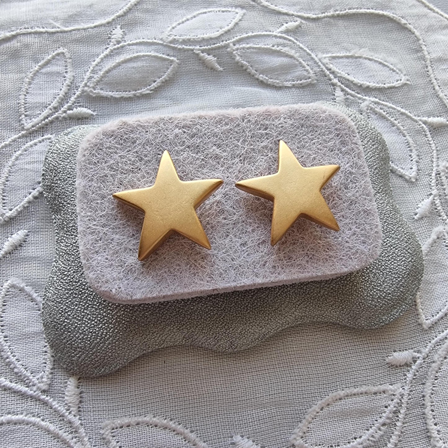 Posts - Gold Star Stud Earrings