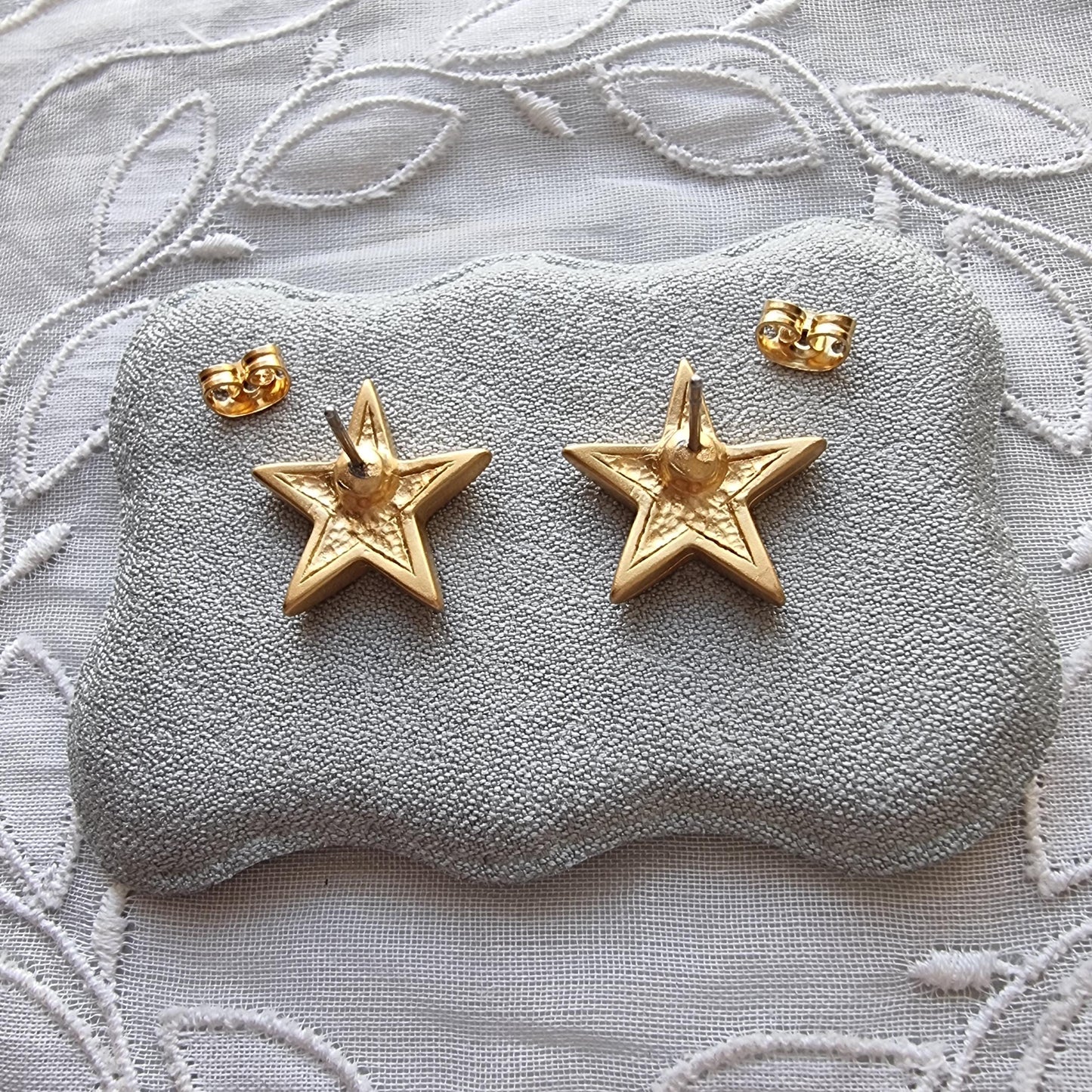 Posts - Gold Star Stud Earrings