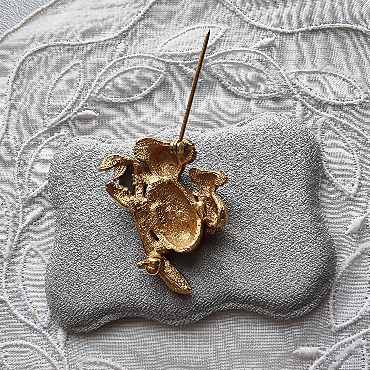 Brooch - Attwood and Sawyer Mother and Baby Koala Brooch