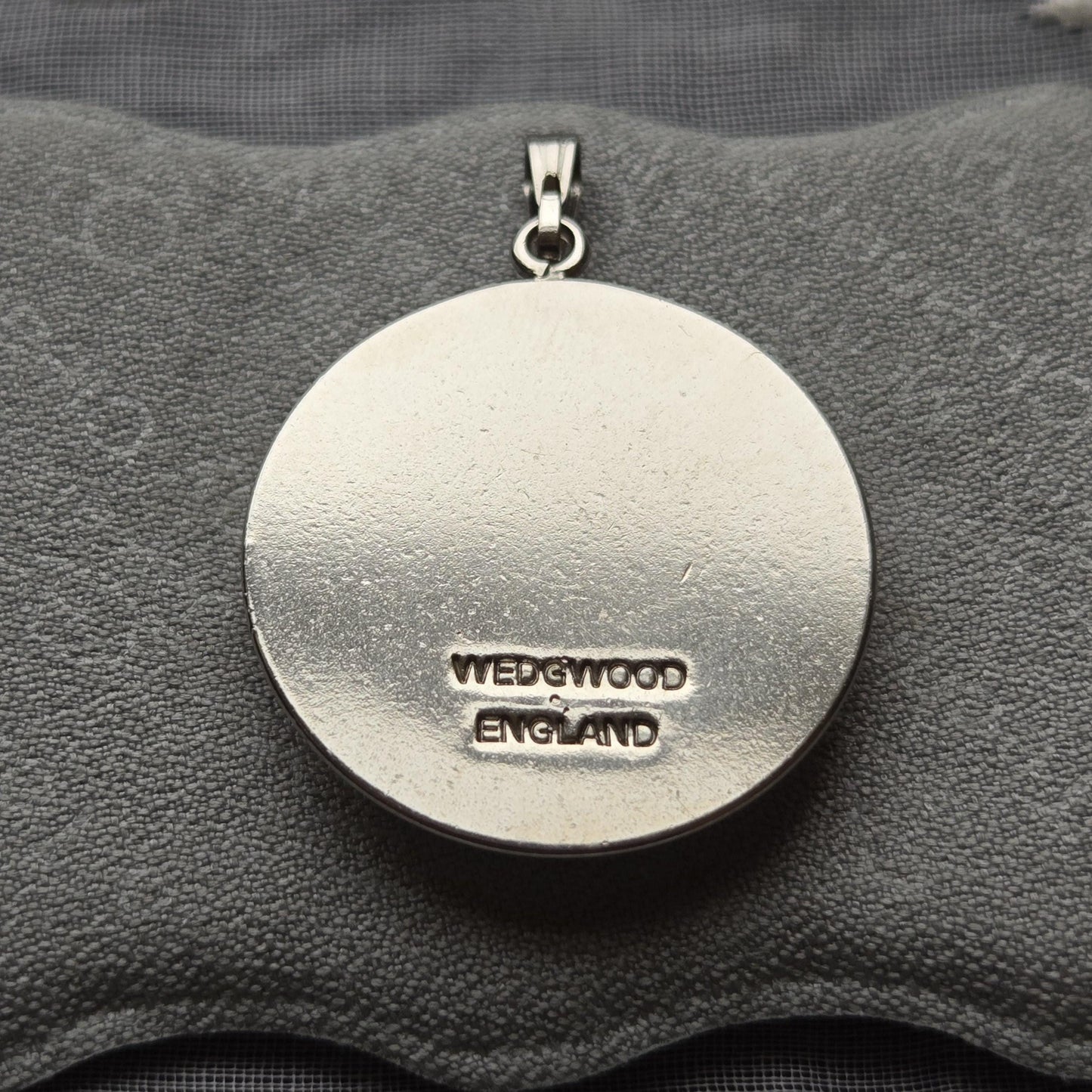 Necklace - Wedgwood Blue Jasperware Cameo Necklace