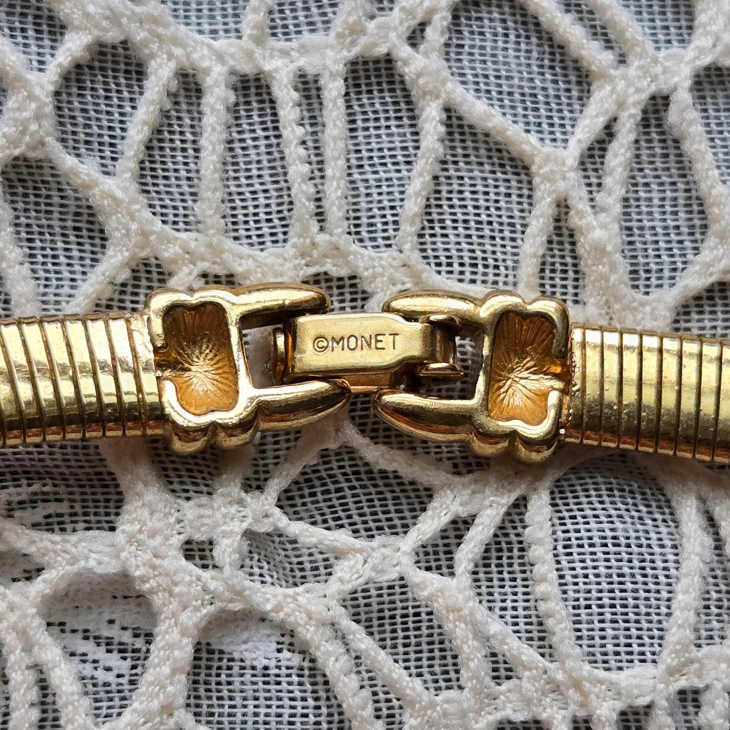 Necklace - Monet Pearl and Crystals Statement Necklace